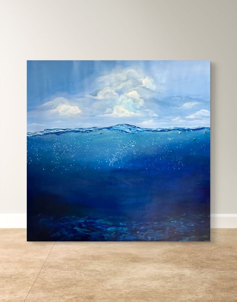 Barzakh | 100x100 Yağlı Boya Tablo